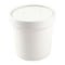 Amercareroyal Royal 12 oz. White Paper Food Container And Lid Combo, PK250 PFC12WCOM - alternate 6